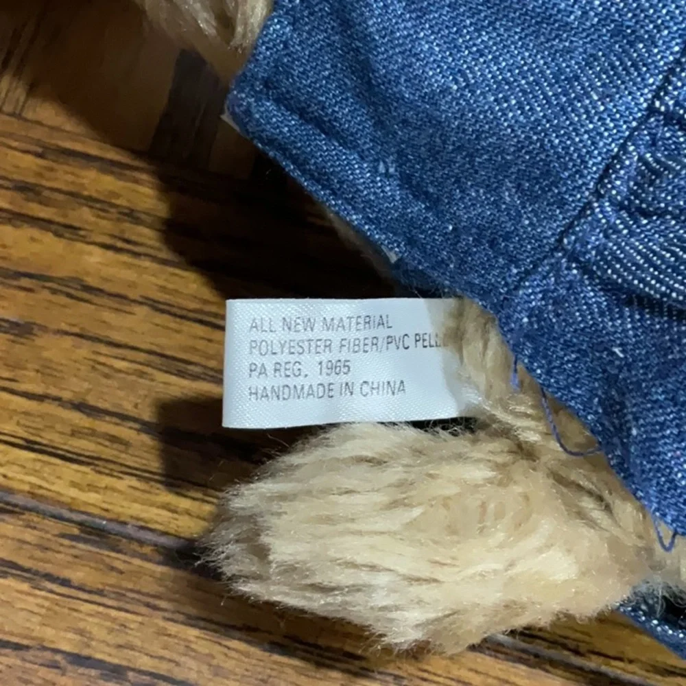 Ty “Murphy “ Original Attic Treasures dog 🐶 with floppy ears rare red hang tag